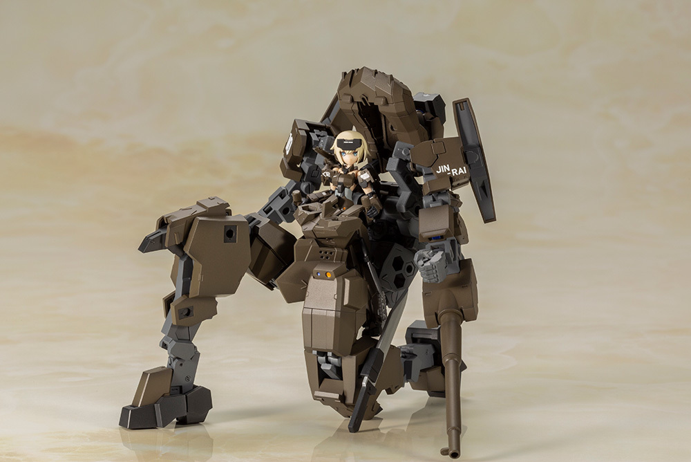 Frame Arms Girl機甲少女掌中少女轟雷與迅雷武裝組裝模型(FG106 
