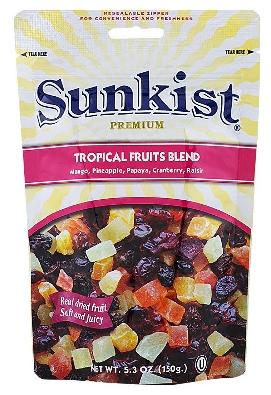 Sunkist 新奇士 - 熱帶雜錦果乾 (150克 )