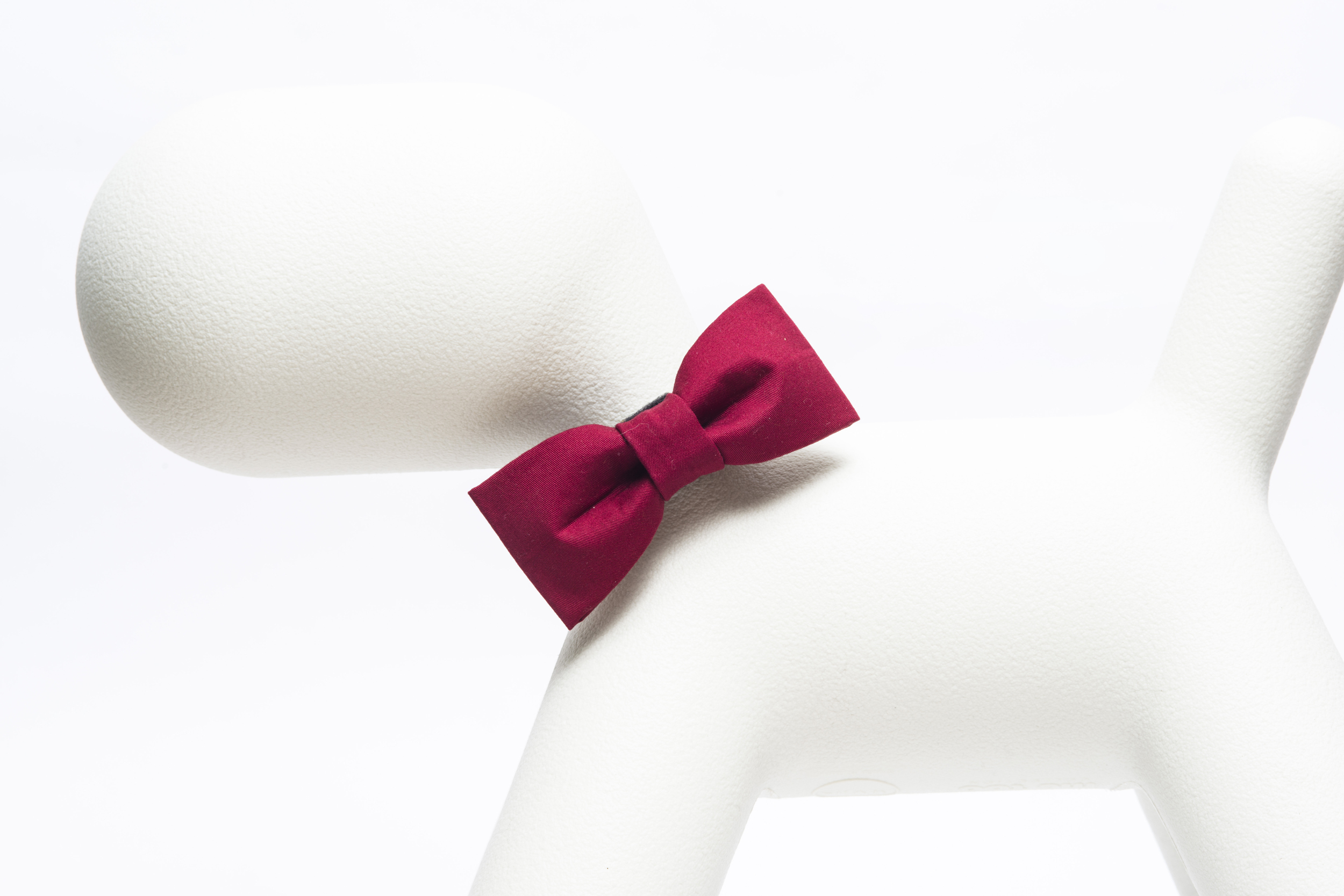 棉質狗狗領結｜酒紅色 - Orange Blinks