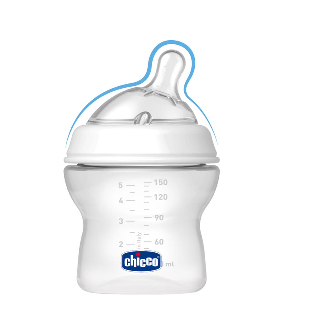 天然母感2倍防脹PP奶瓶小單孔(一般流量)150ML