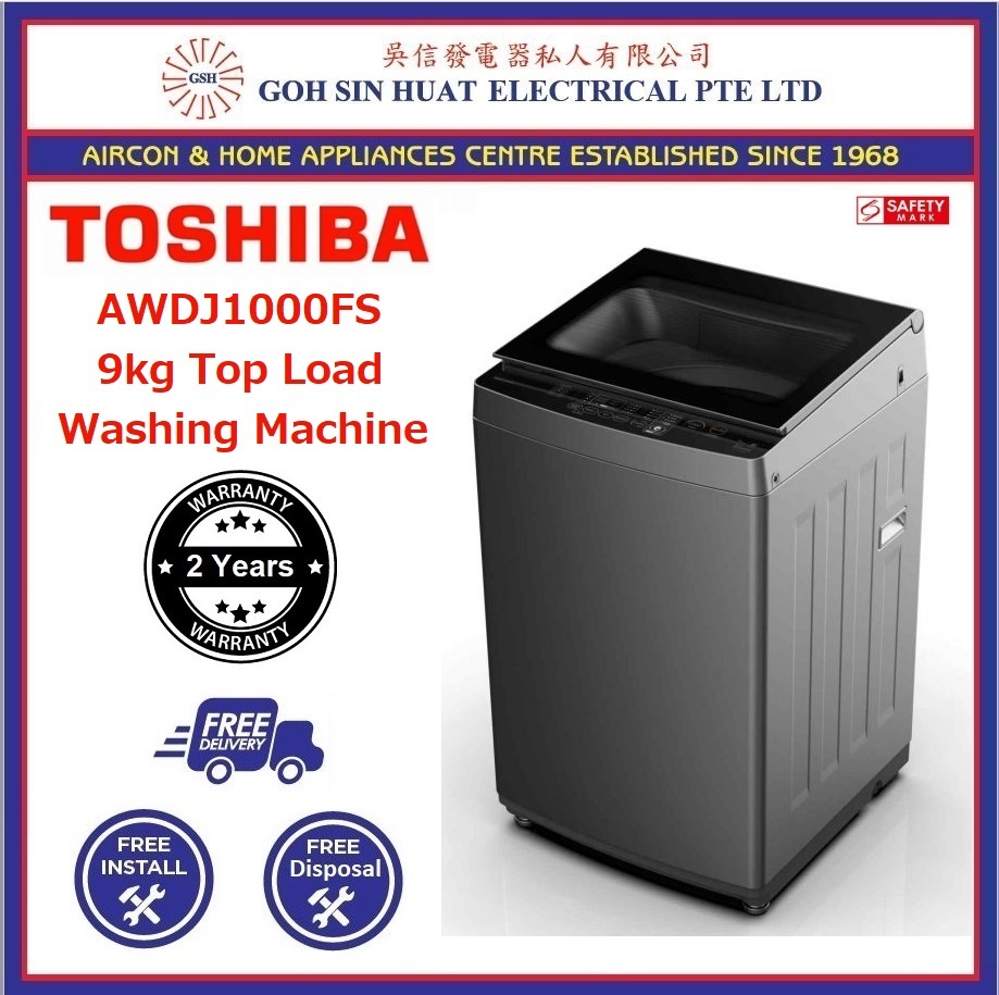 Toshiba AWDJ1000FS Top Load Washing Machine