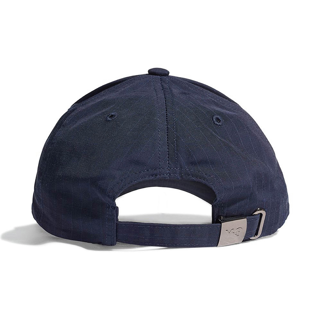 【 Y-3 RIPSTOP CAP 老式棒球帽 - 深海藍 】