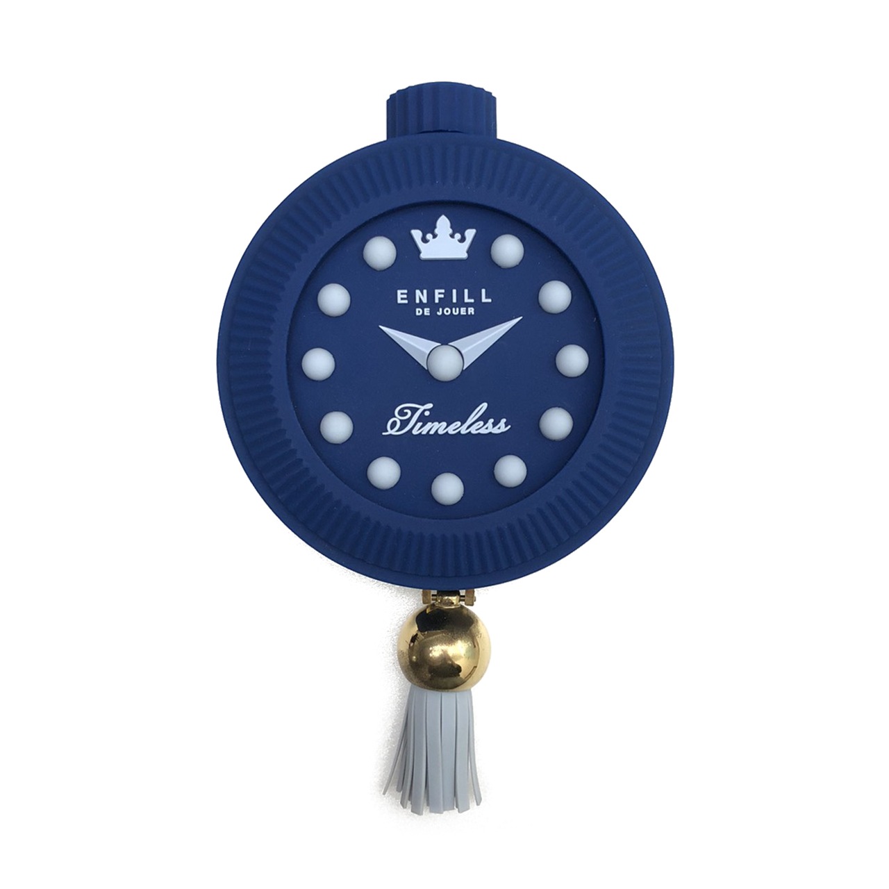 Candies 金錶流蘇包(藍)