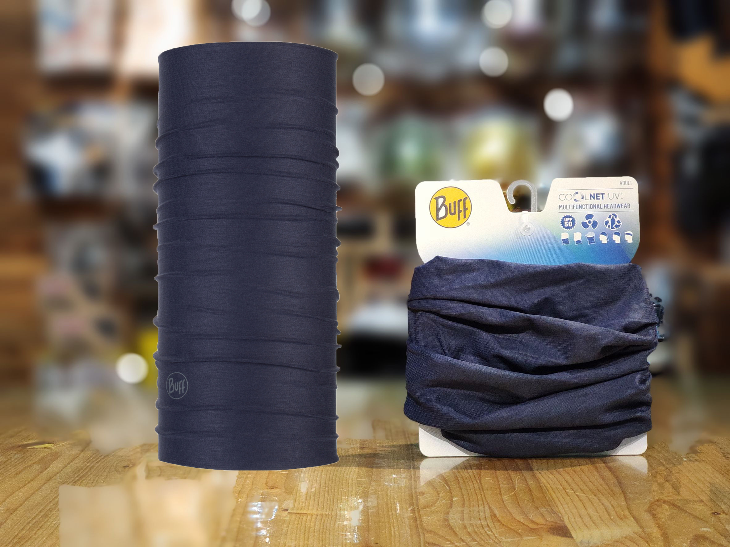 BUFF COOLNET 抗UV 沈穩深藍 魔術頭巾