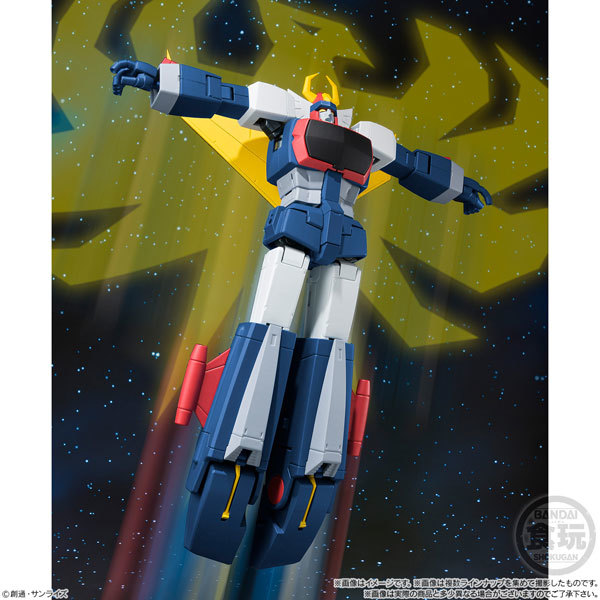 BANDAI 代理版 盒玩 SUPER MINIPLA 無敵機器人 托萊達G7(一組3入)