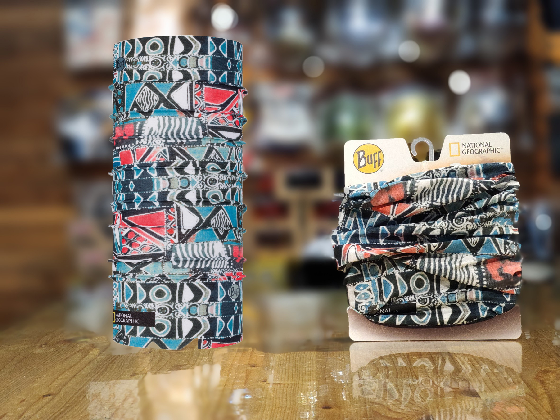 BUFF COOLNET 抗UV 國家地理頻道 爪哇蠟染 魔術頭巾