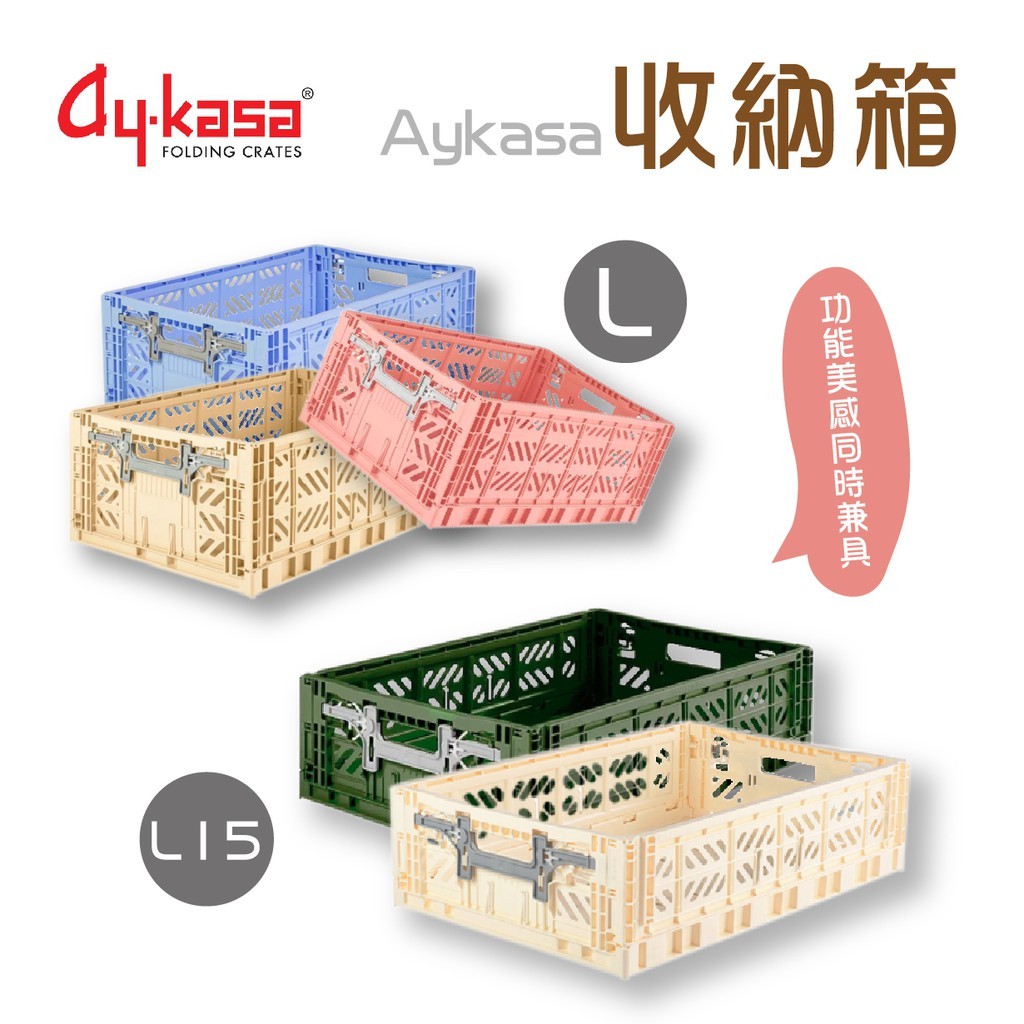 Aykasa收納箱 土耳其環保收納箱 L號