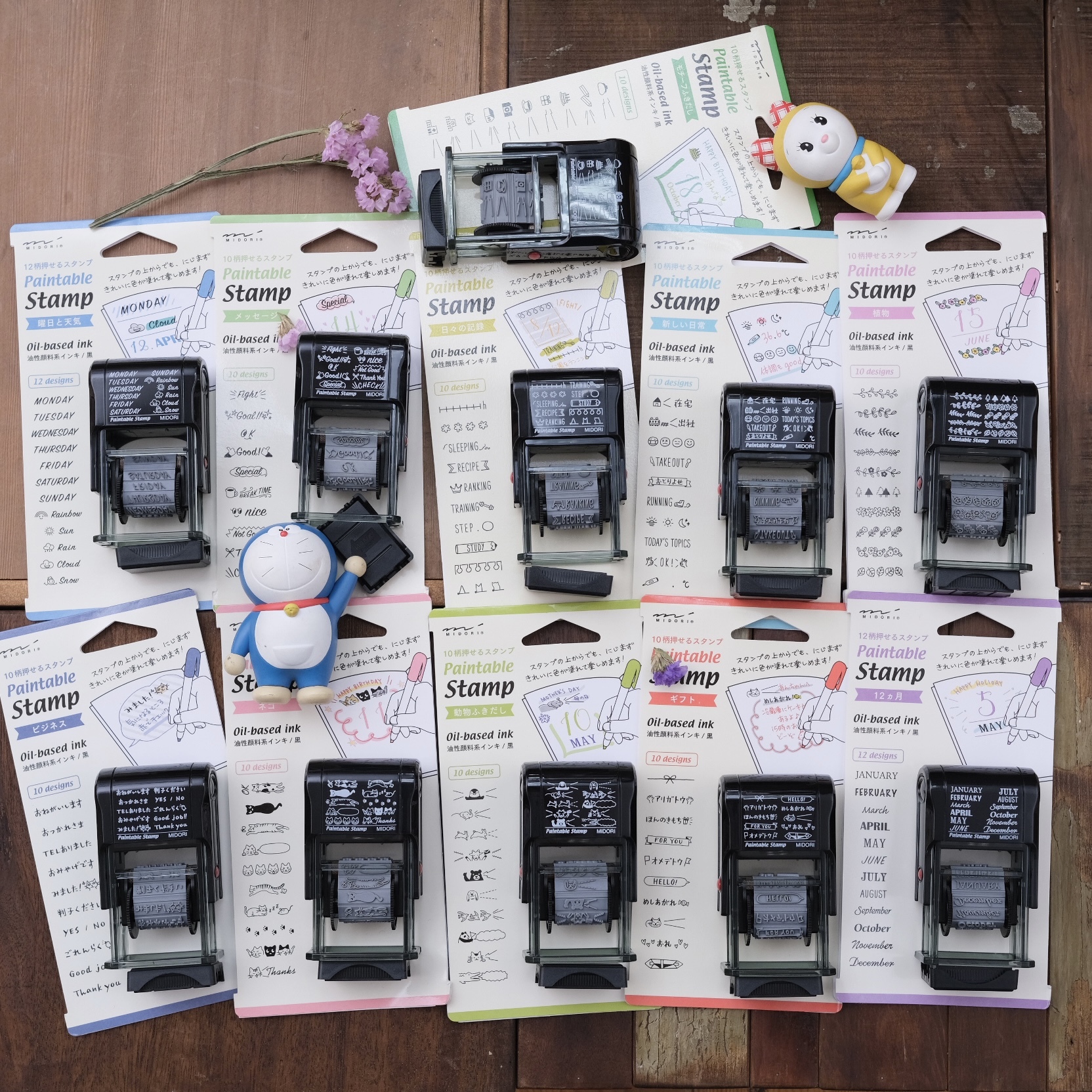 midori-Paintable Stamp Oil based ink