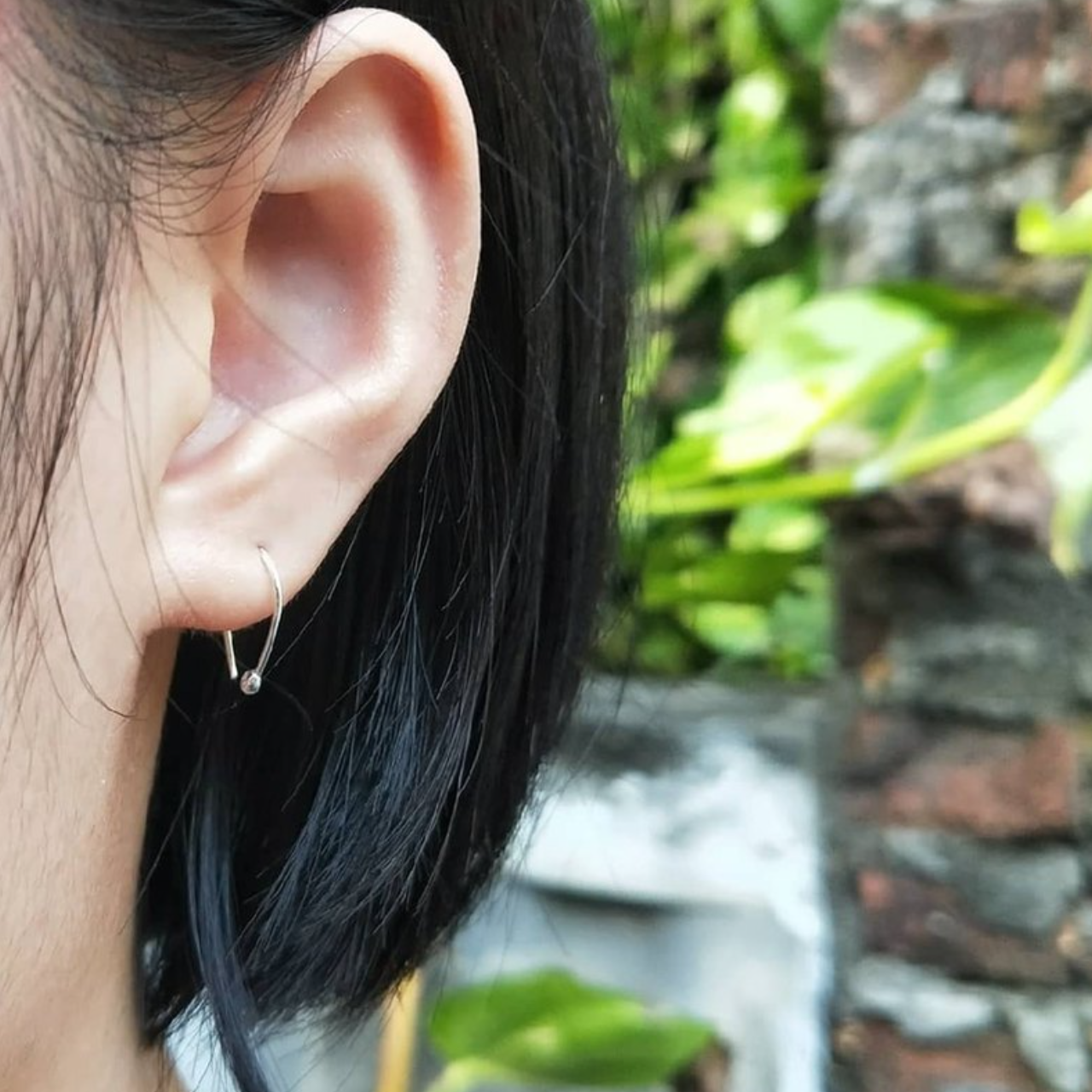 │簡約│銀點 • 輕耳飾 • 耳針 • 設計師原創