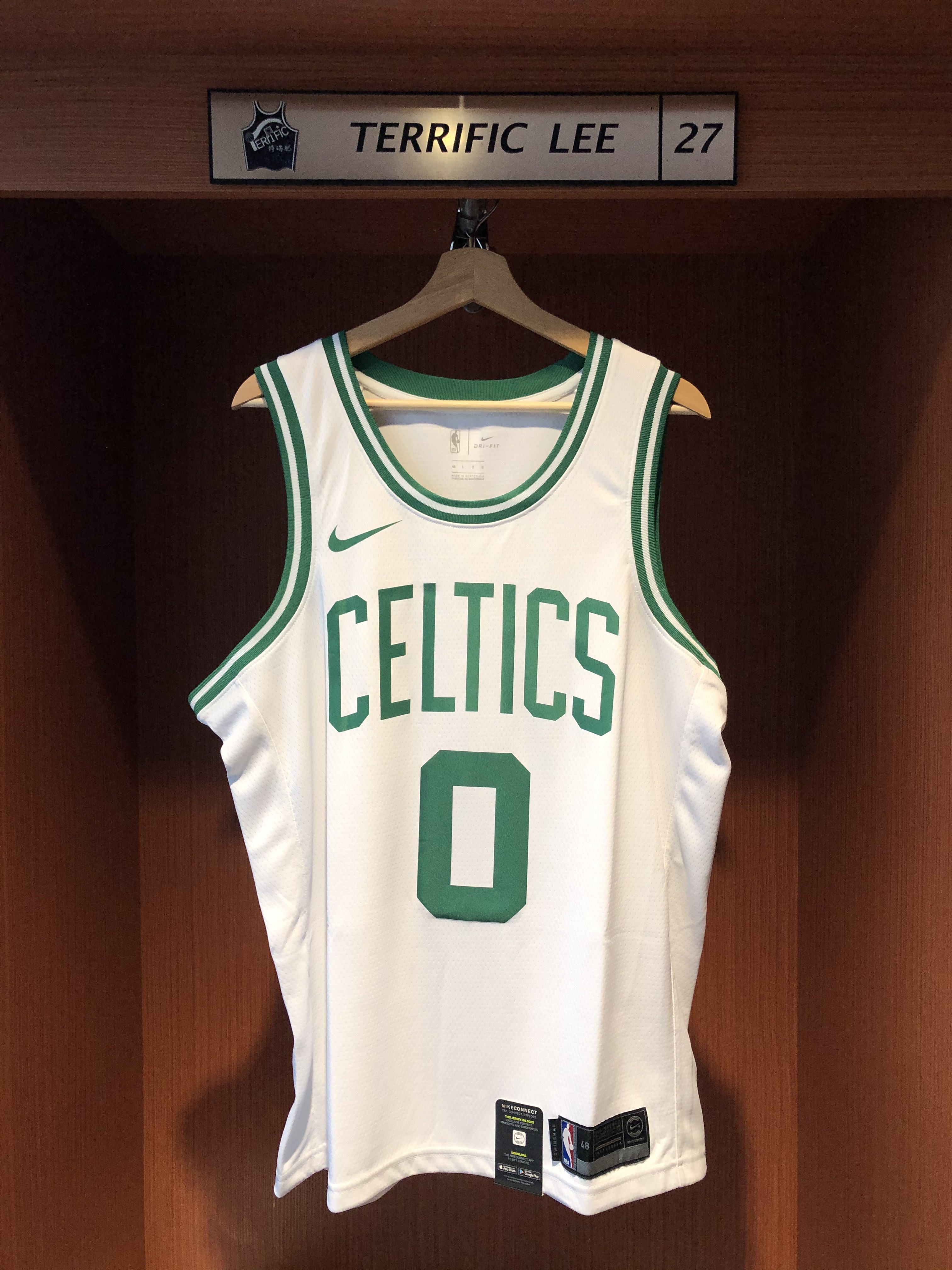 NBA球衣 Jayson Tatum 波士頓賽爾提克白 Association Nike Swingman 球迷版 熱轉印 全新