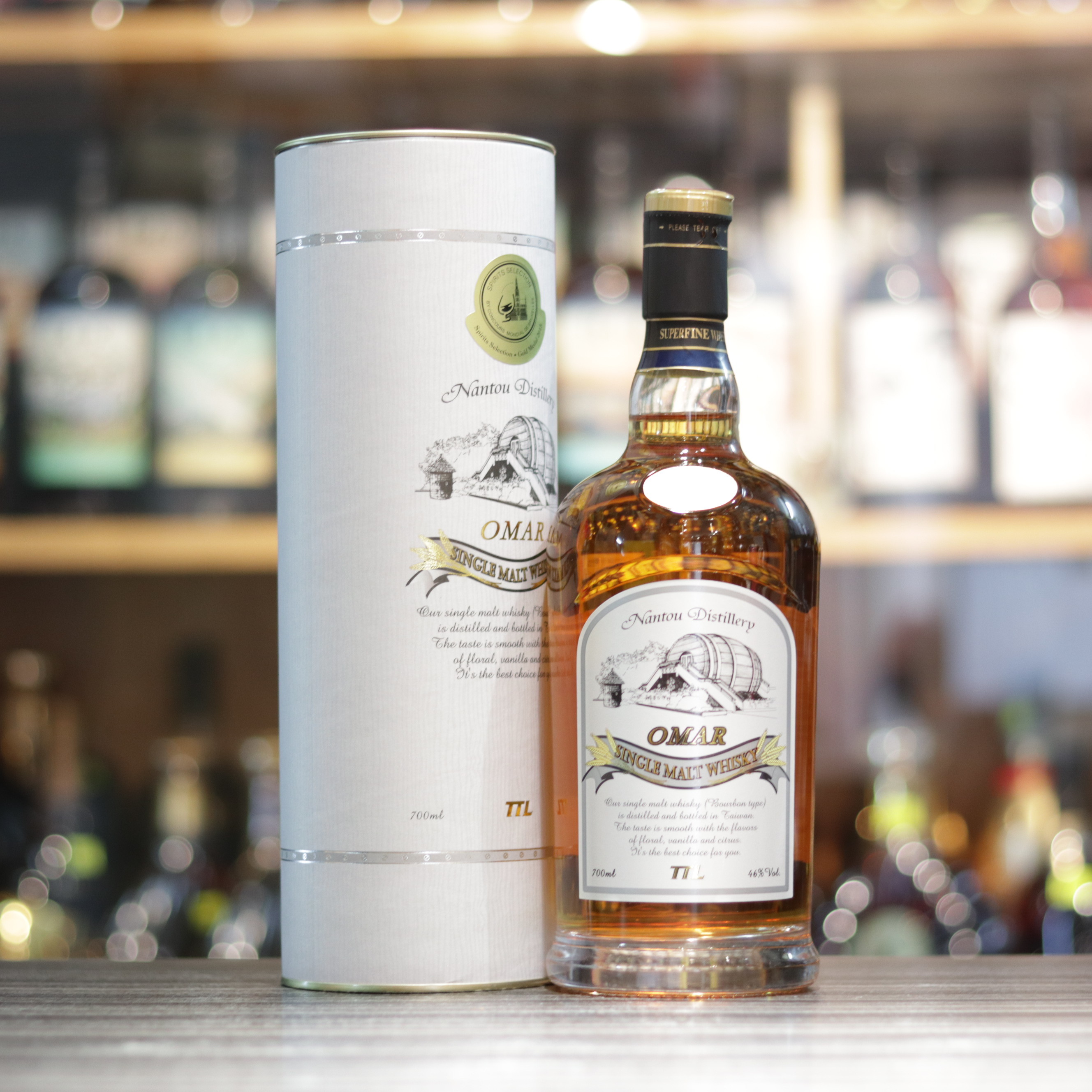 Omar Bourbon Cask - 70cl/46%
