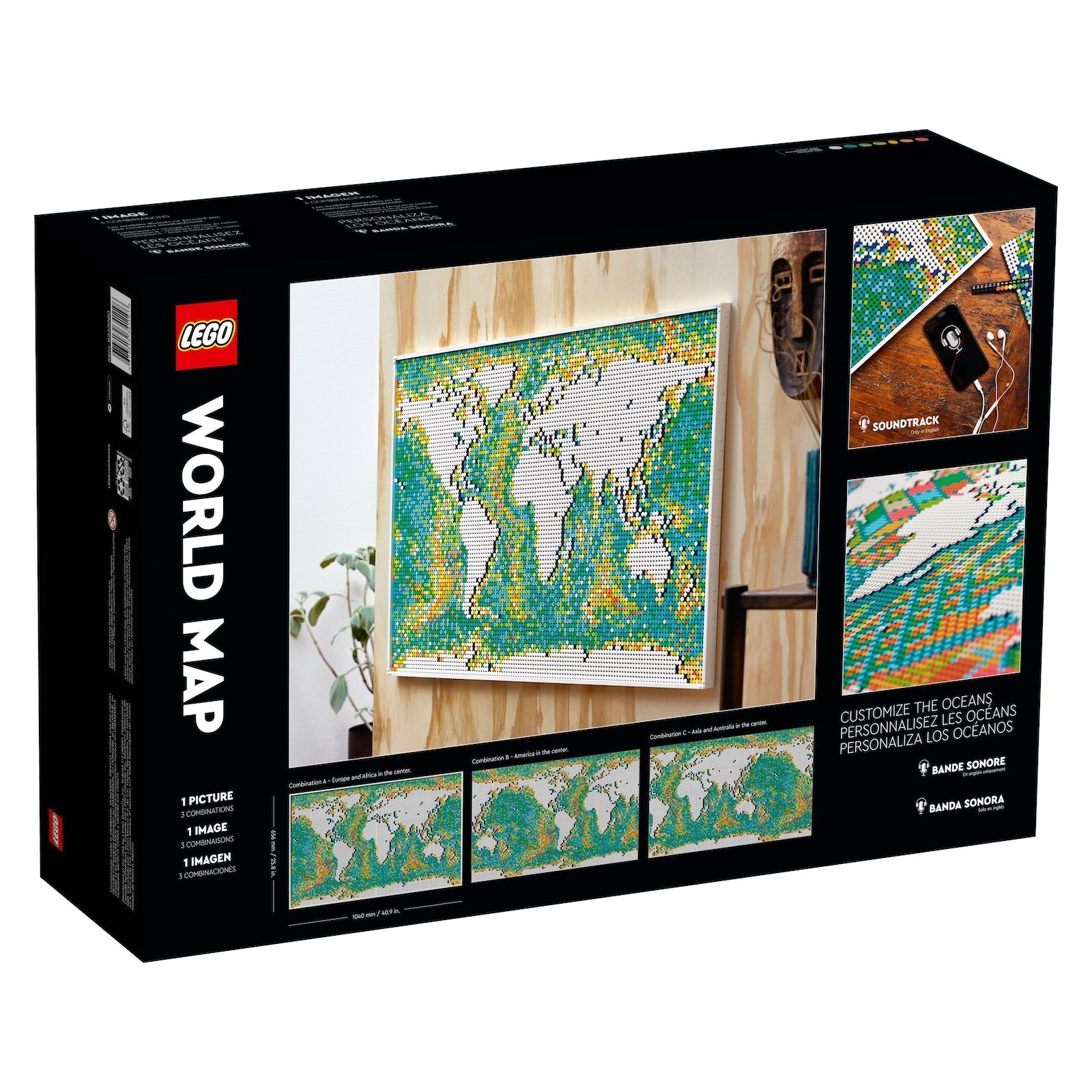 qq7m6nc9kです Buy LEGO Art: World Map (31203) online | eBay
