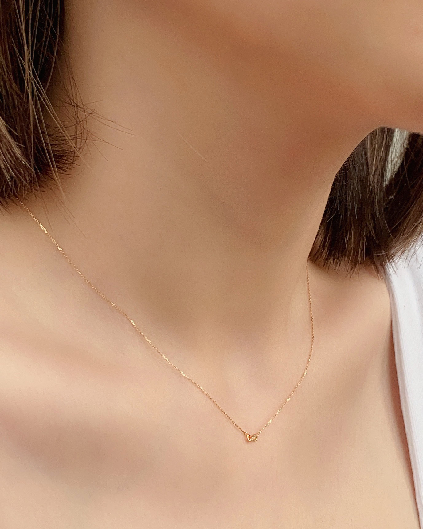 無限符號鑽石項鍊