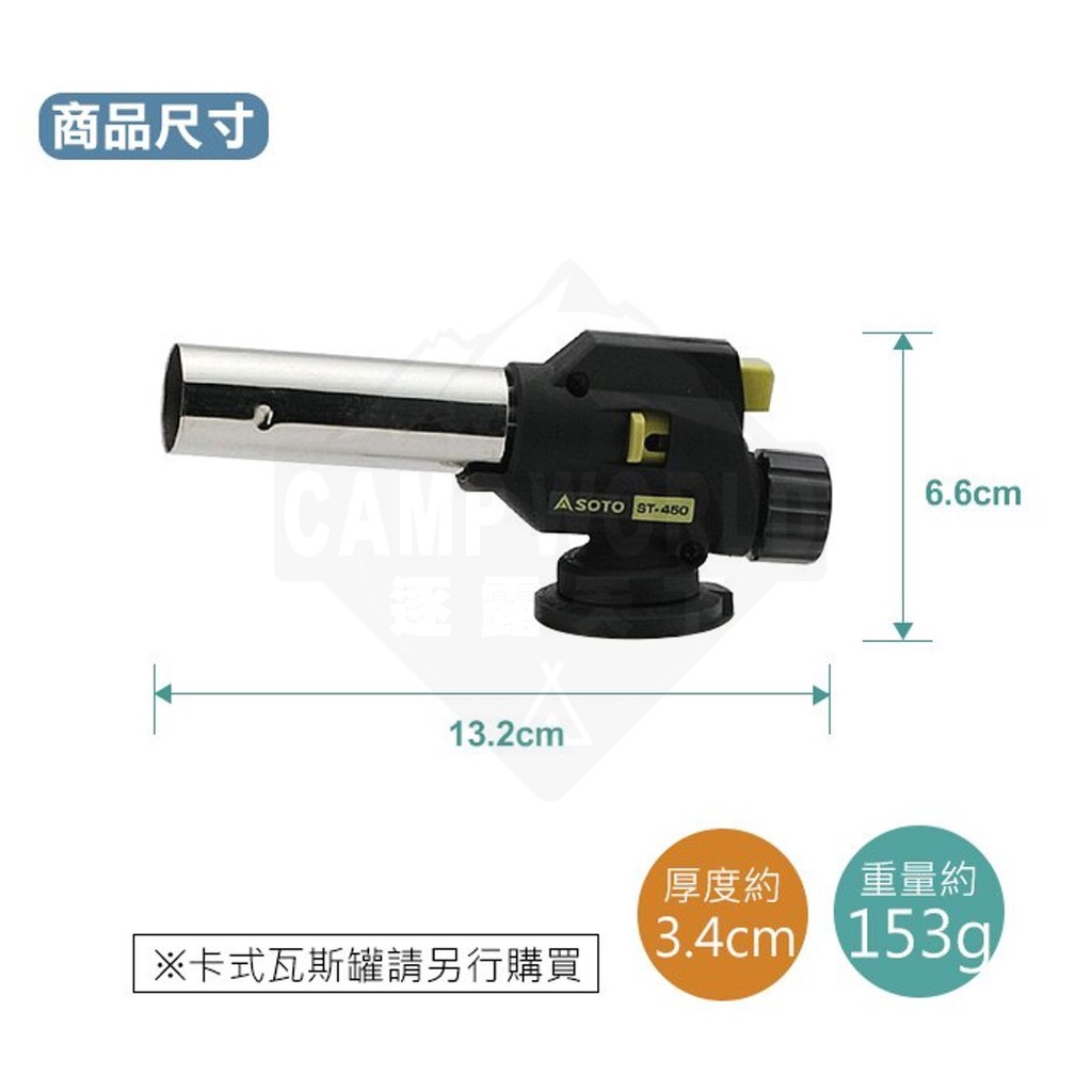 SOTO 溫控瓦斯噴槍