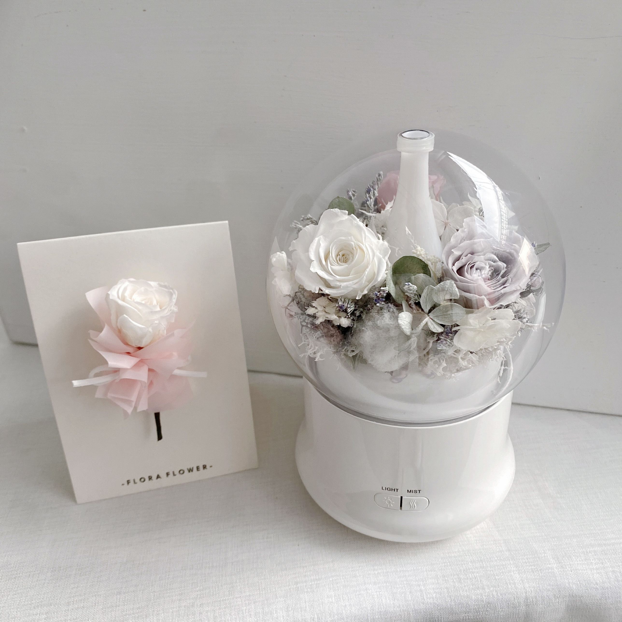 永生花水氧機-灰白