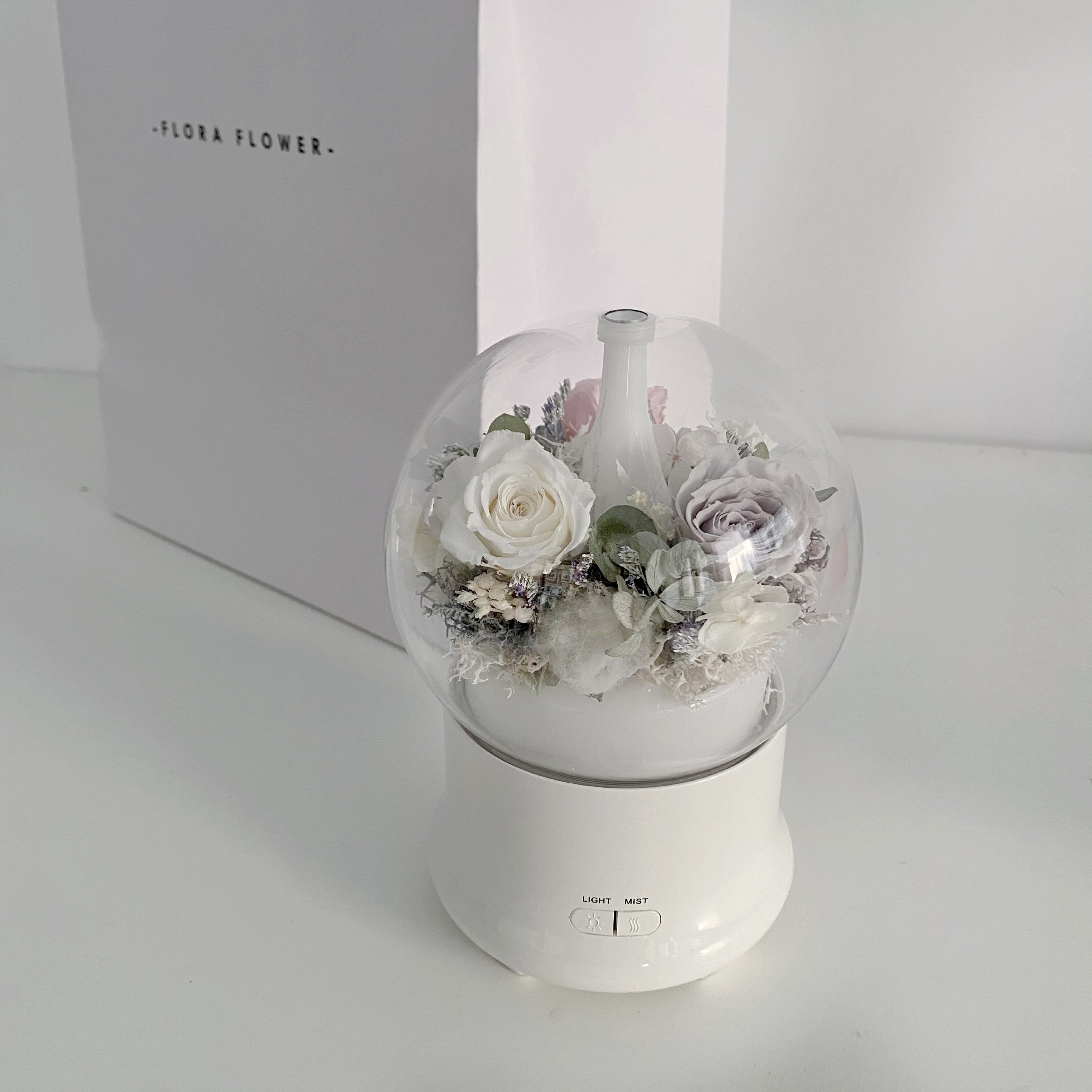 永生花水氧機-灰白
