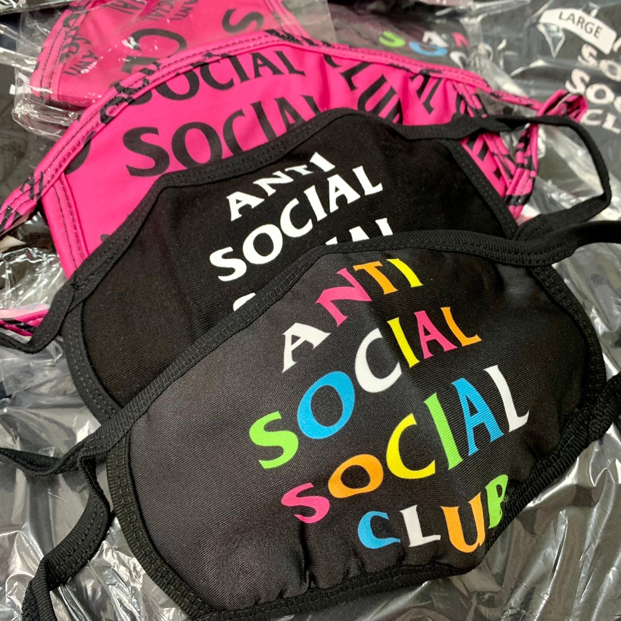 Anti Social Social Club ASSC 口罩