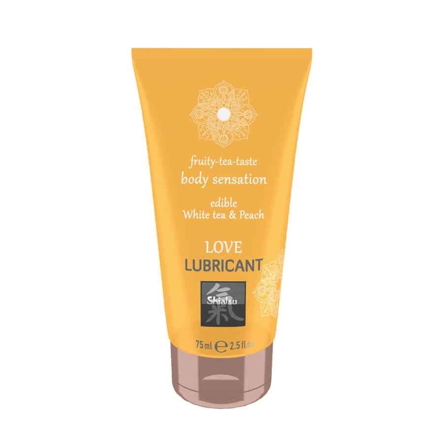 〔德國製造〕Shiatsu - 白茶及桃味 可食用潤滑劑 （75ml）