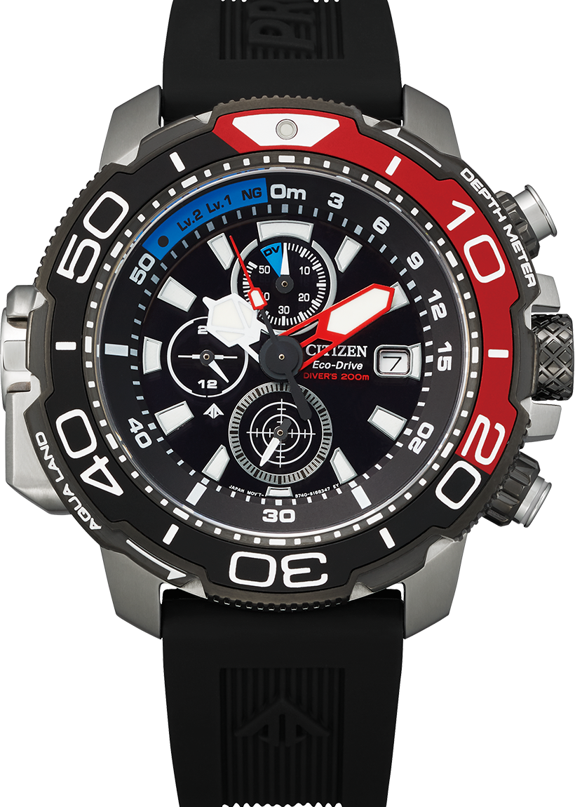 萬年鐘錶 - Citizen 星辰錶 PROMASTER  ISO6425認證專業光動能潛水錶  BJ2167-03E  錶徑 50.4 MM