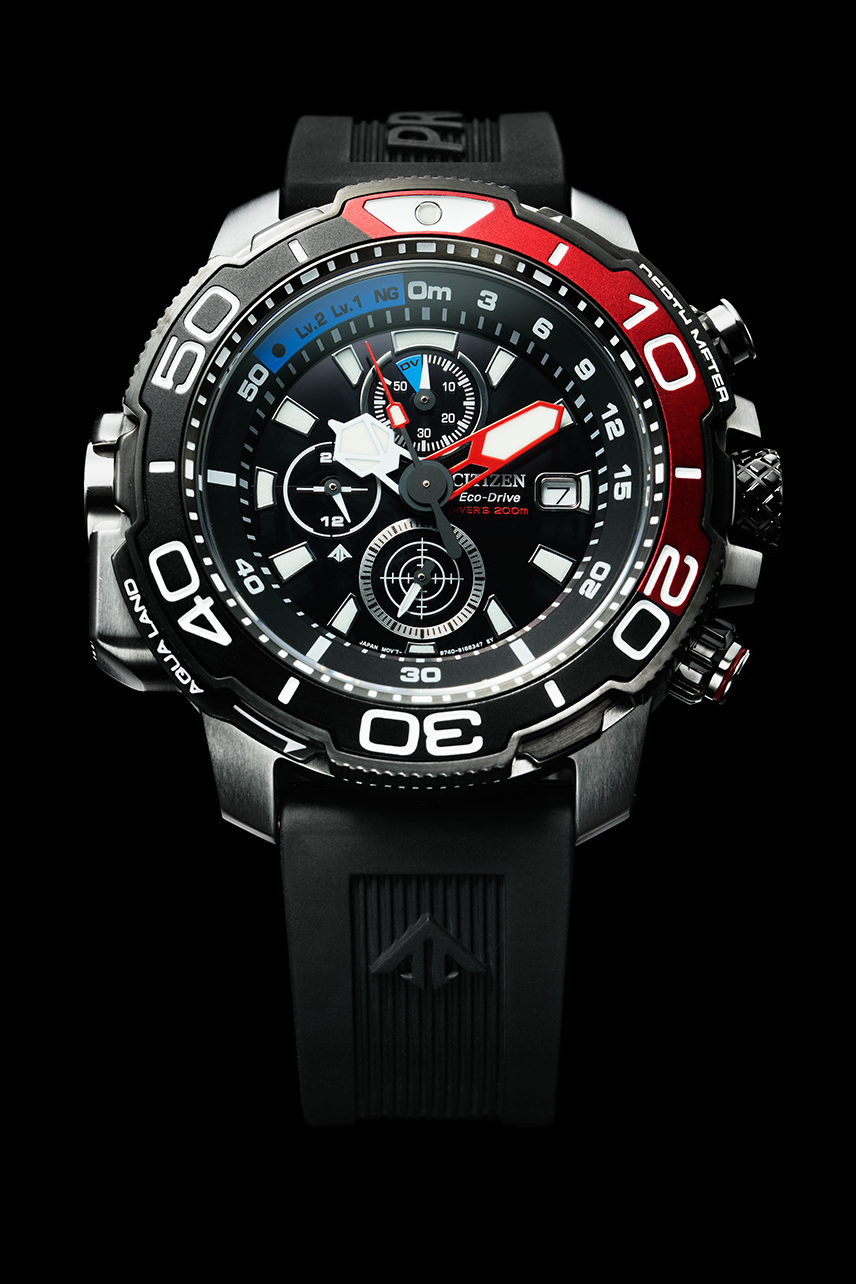 萬年鐘錶 - Citizen 星辰錶 PROMASTER  ISO6425認證專業光動能潛水錶  BJ2167-03E  錶徑 50.4 MM