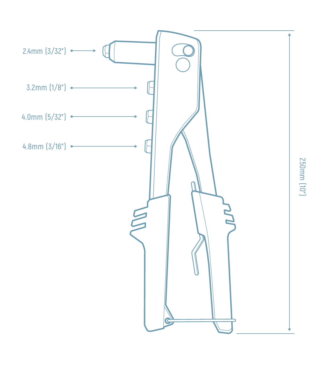 PATTA HR-901 Multi-function Hand Riveter