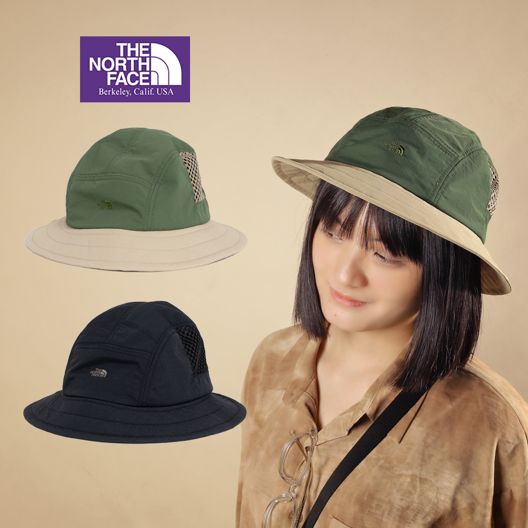 The north face hot sale purple label cap