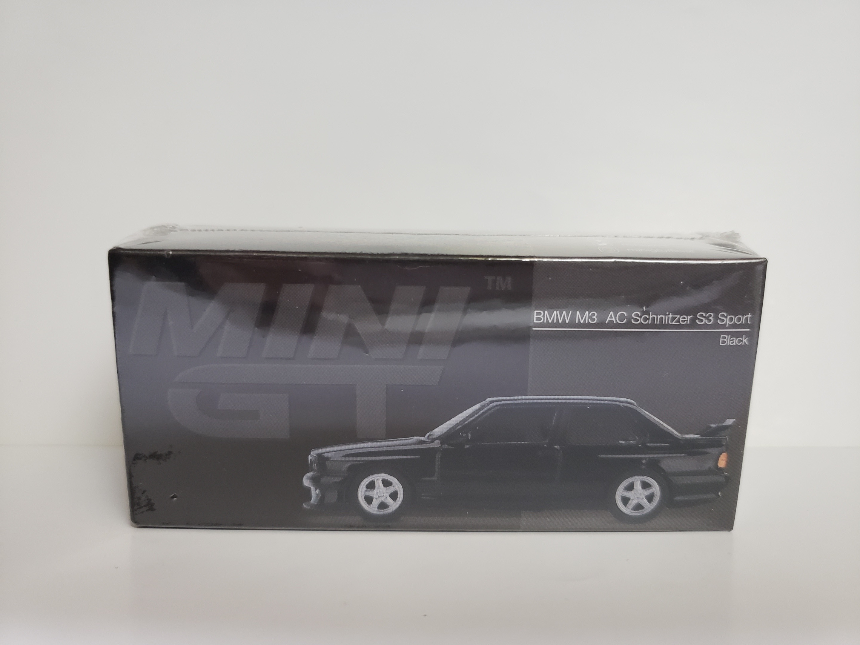 Mini GT 1:64 Scale BMW E30 M3 AC Schnitzer S3 Sport Black 