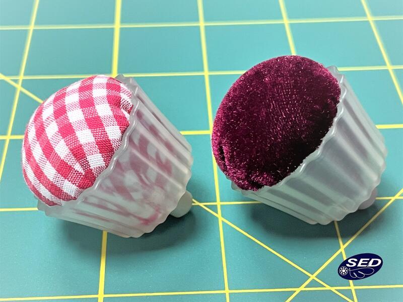 機上針插包 針包 (杯子蛋糕造型)