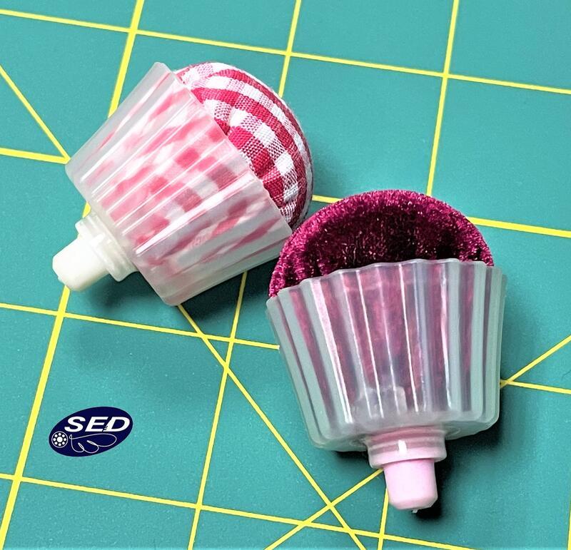 機上針插包 針包 (杯子蛋糕造型)