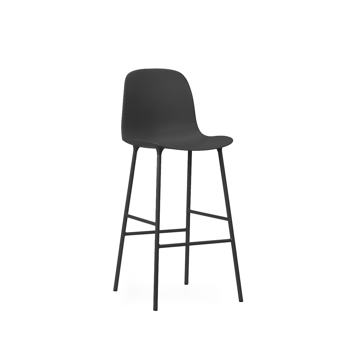 有型 / 高背鋼腳吧台椅 by normann Copenhagen