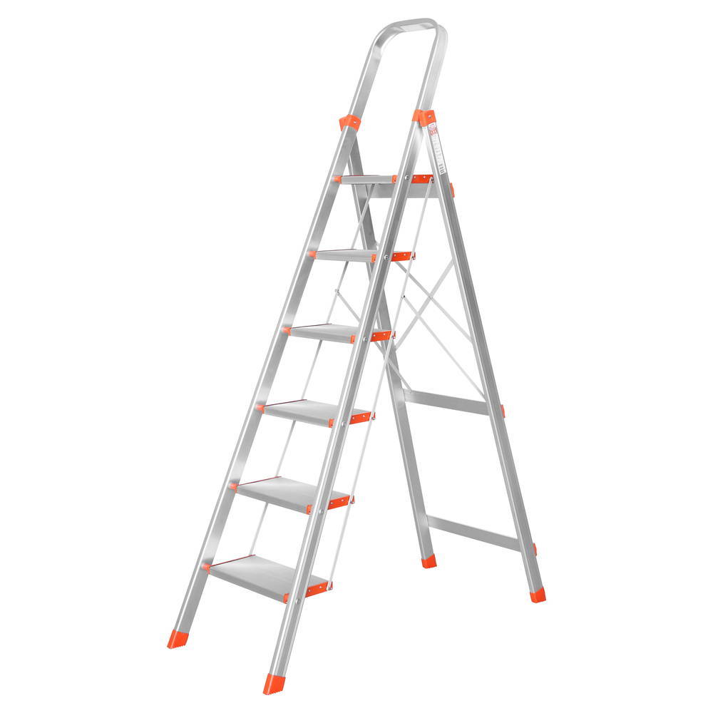 TRENY 大踏板系列鋁製扶手梯 - 六階