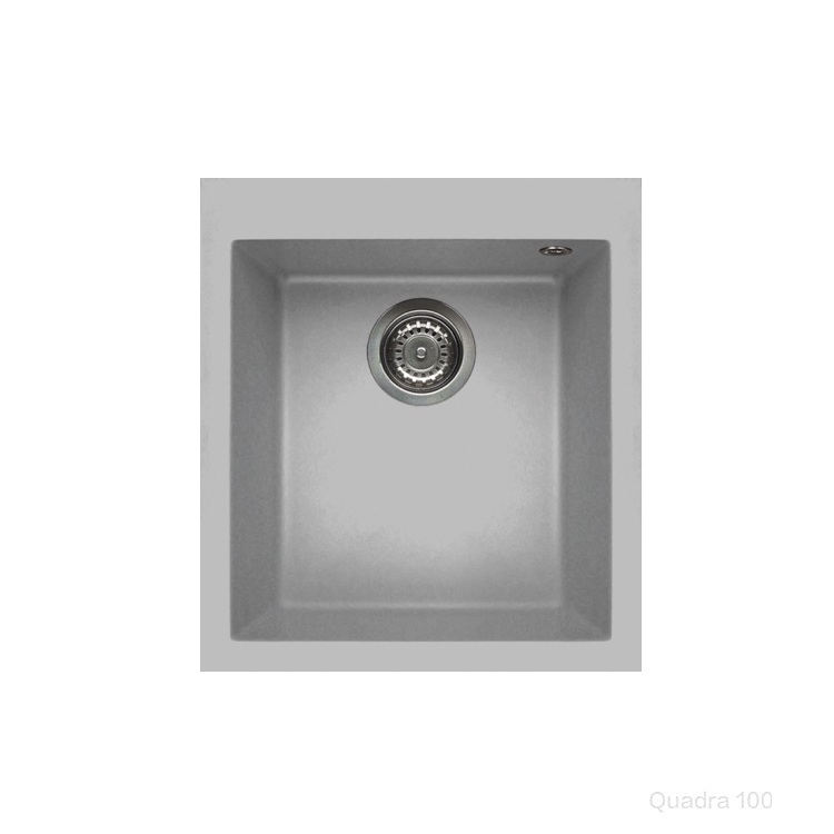 BS】義大利ELLECI (40cm) 金屬結晶石水槽QUADRA100 上崁