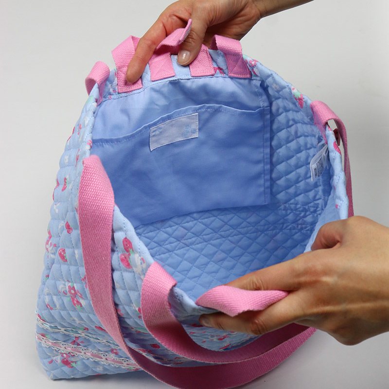 【日本Mother Garden】大提袋 草莓花束