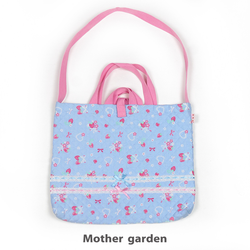 【日本Mother Garden】大提袋 草莓花束