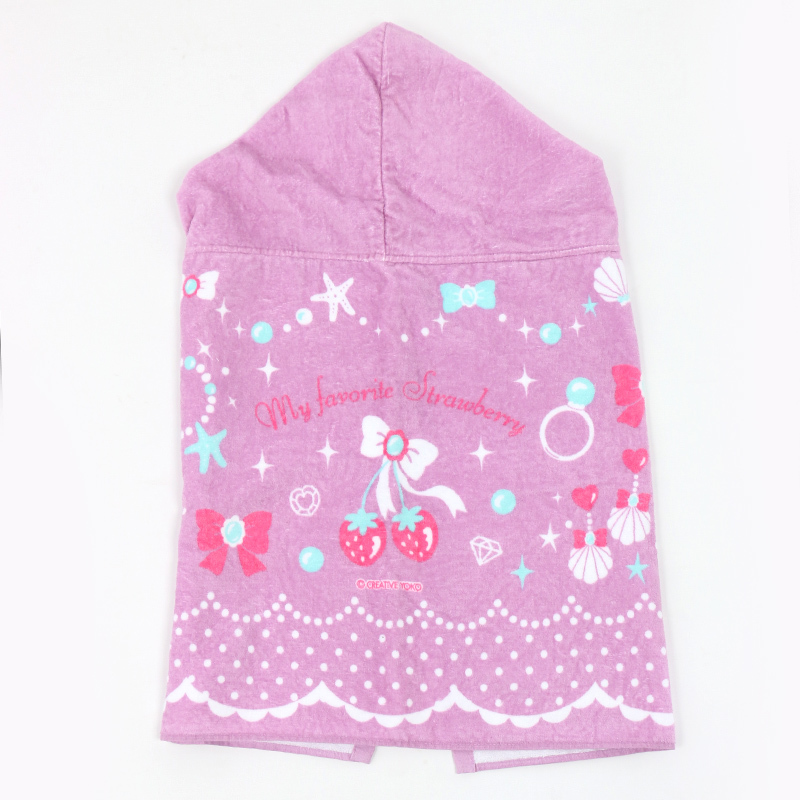 【日本Mother Garden】連帽浴巾-海洋珠寶