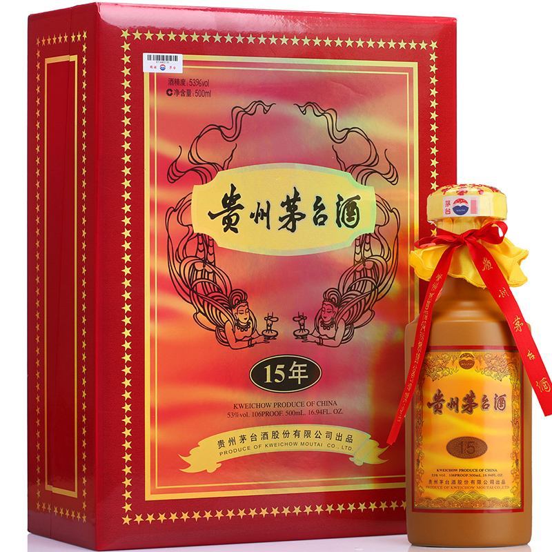 貴州茅台年份酒15年醬香型500ml 53%