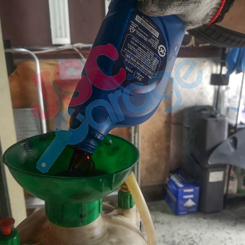 更換 hyundai 波箱油