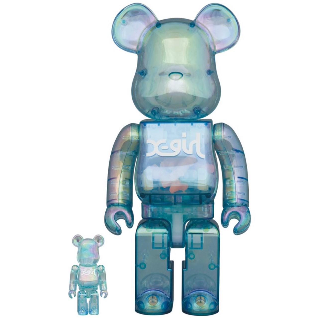 Bearbrick 400%+100% X-girl 2021