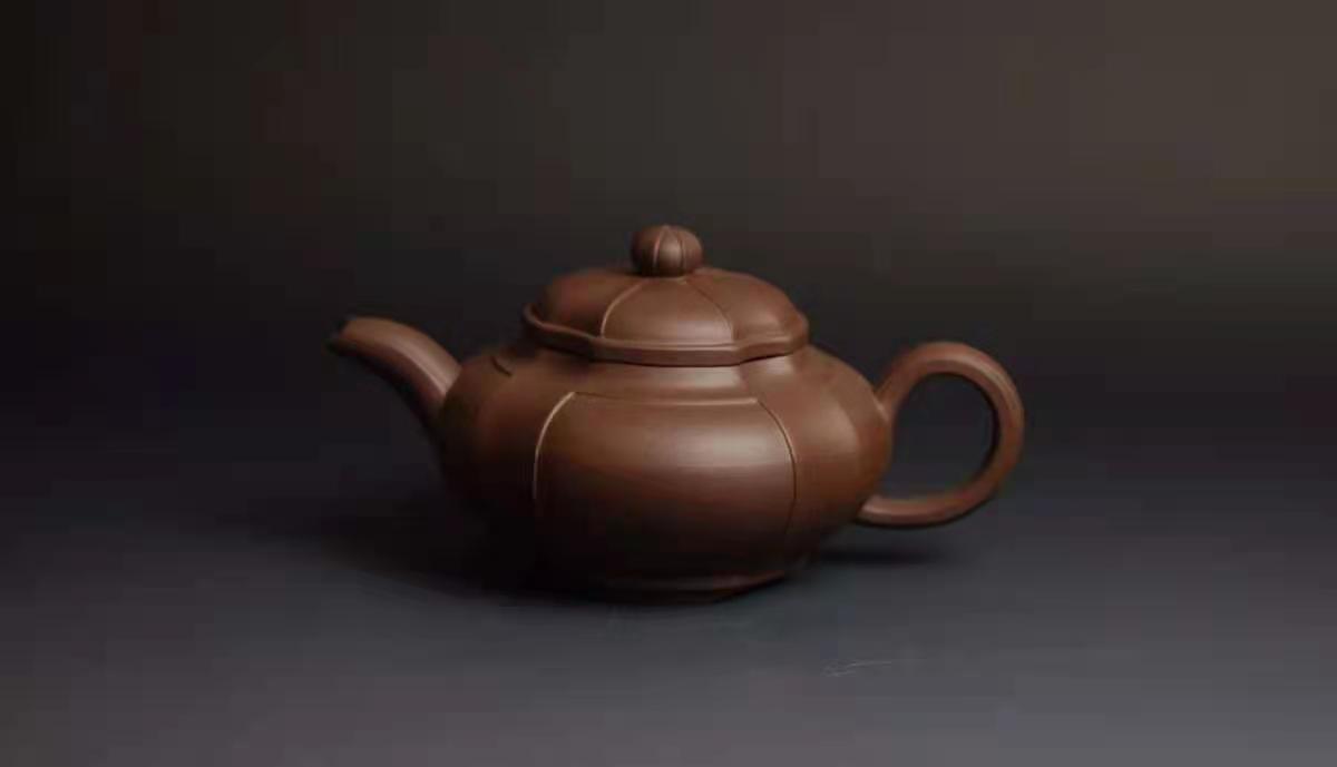 折角壺｜早期80年代紫砂廠作品