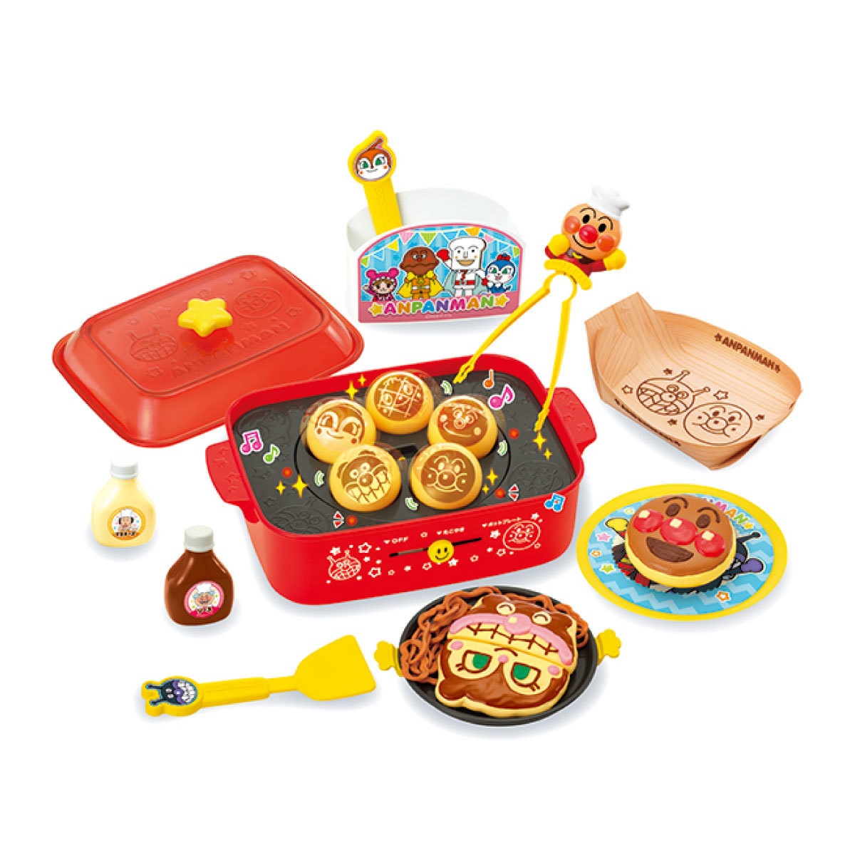 麵包超人大阪章魚燒烤盤