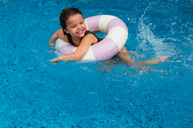 PETITES POMMES - 兒童泳圈（Violet）