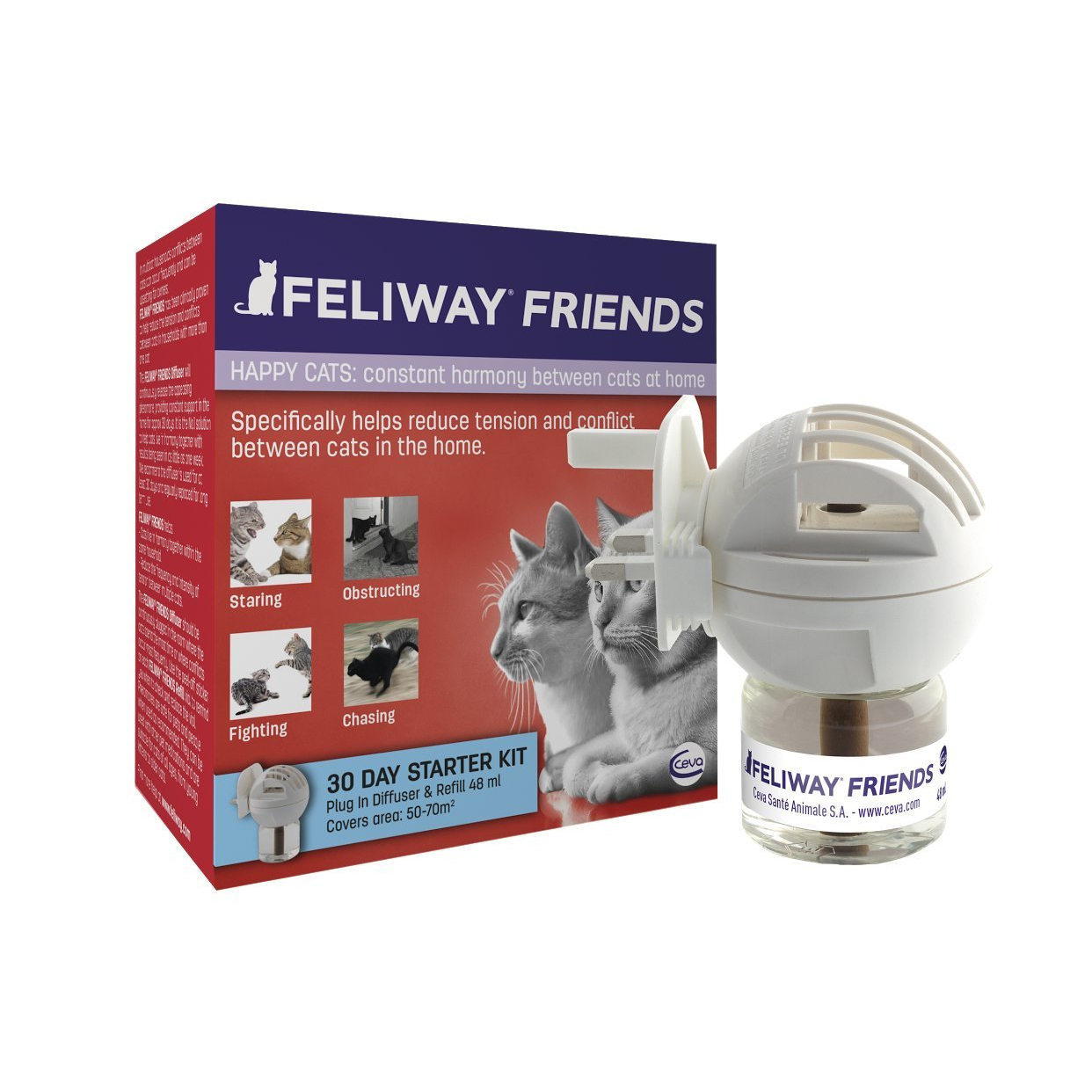 Feliway 貓用費洛蒙(插座連48ml, 可使用30日) - Friends