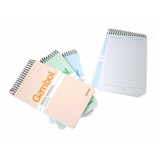 低至$4.9/本📚Gambol 線圈簿 A6 50頁 (短圈) SA6506X