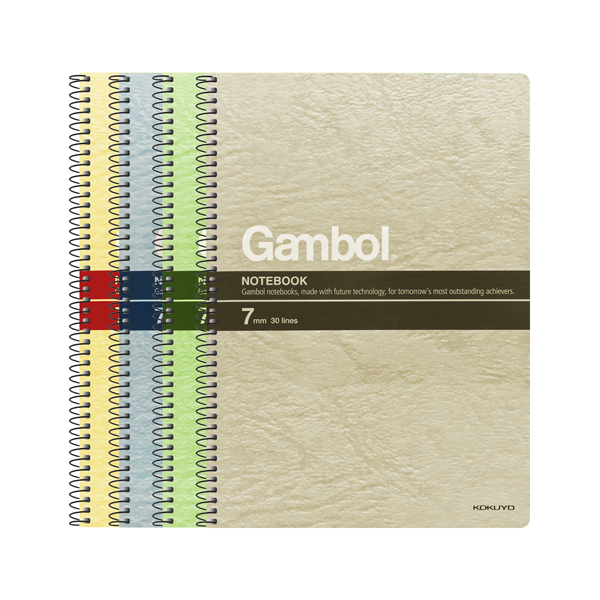 Gambol 線圈簿 B5 (7"x10") 80頁 S6807