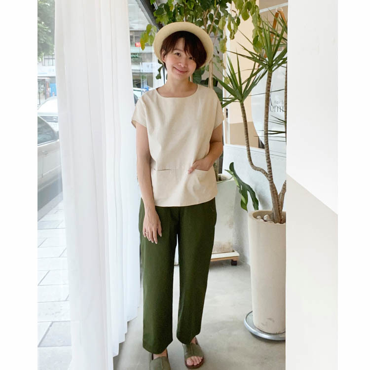 夏營舒爽棉長褲-葉生活