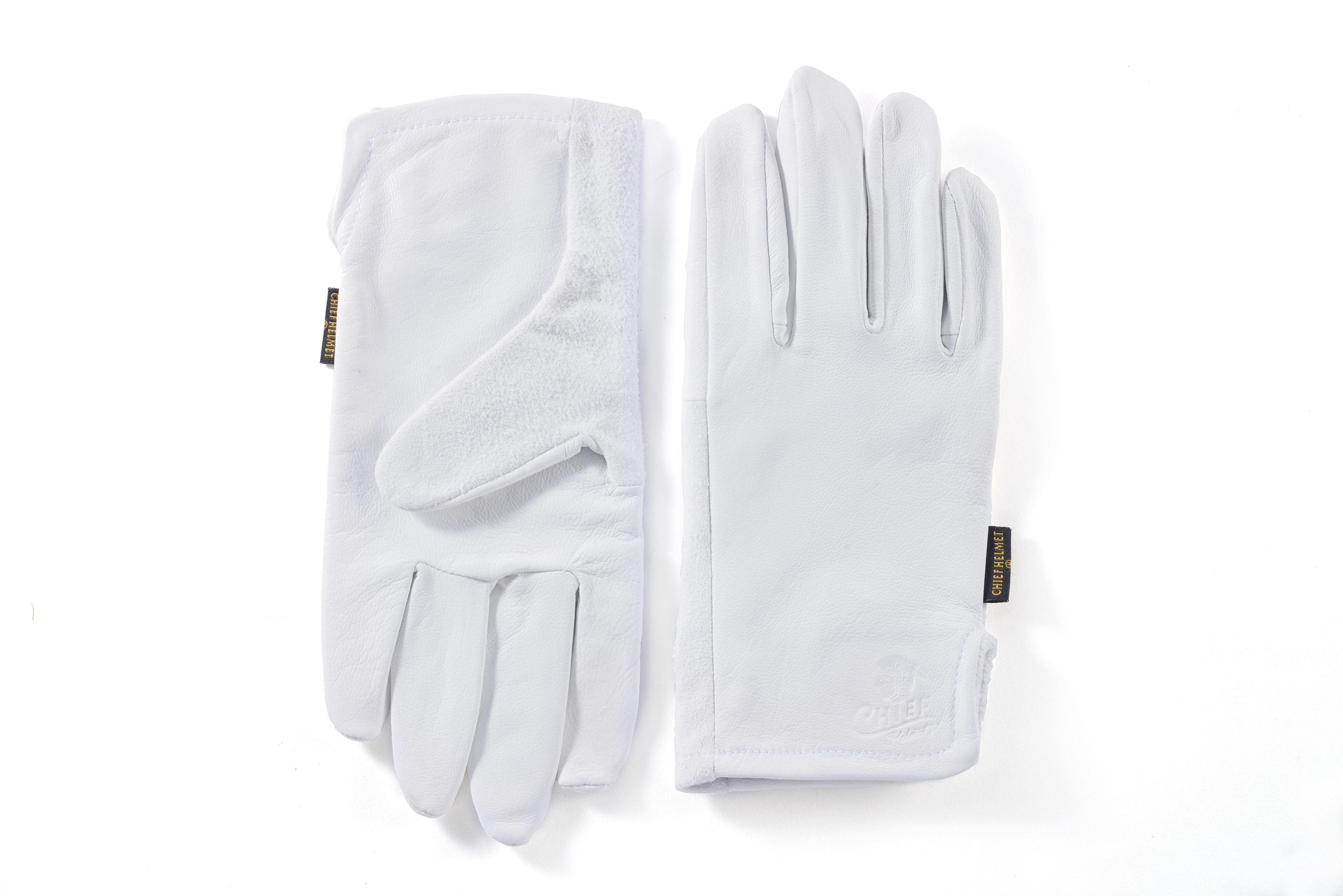 MOTORCYCLE GLOVES - WHITE