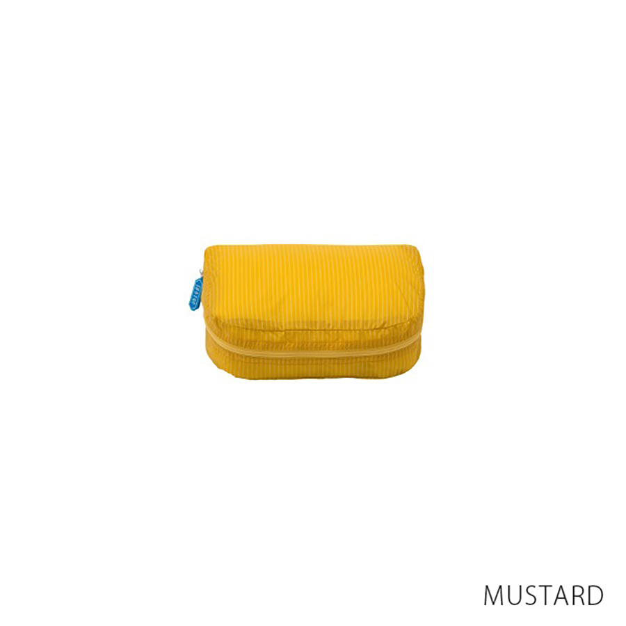 中川政七-TO&FRO　防潑水收納袋 XS 芥末黃