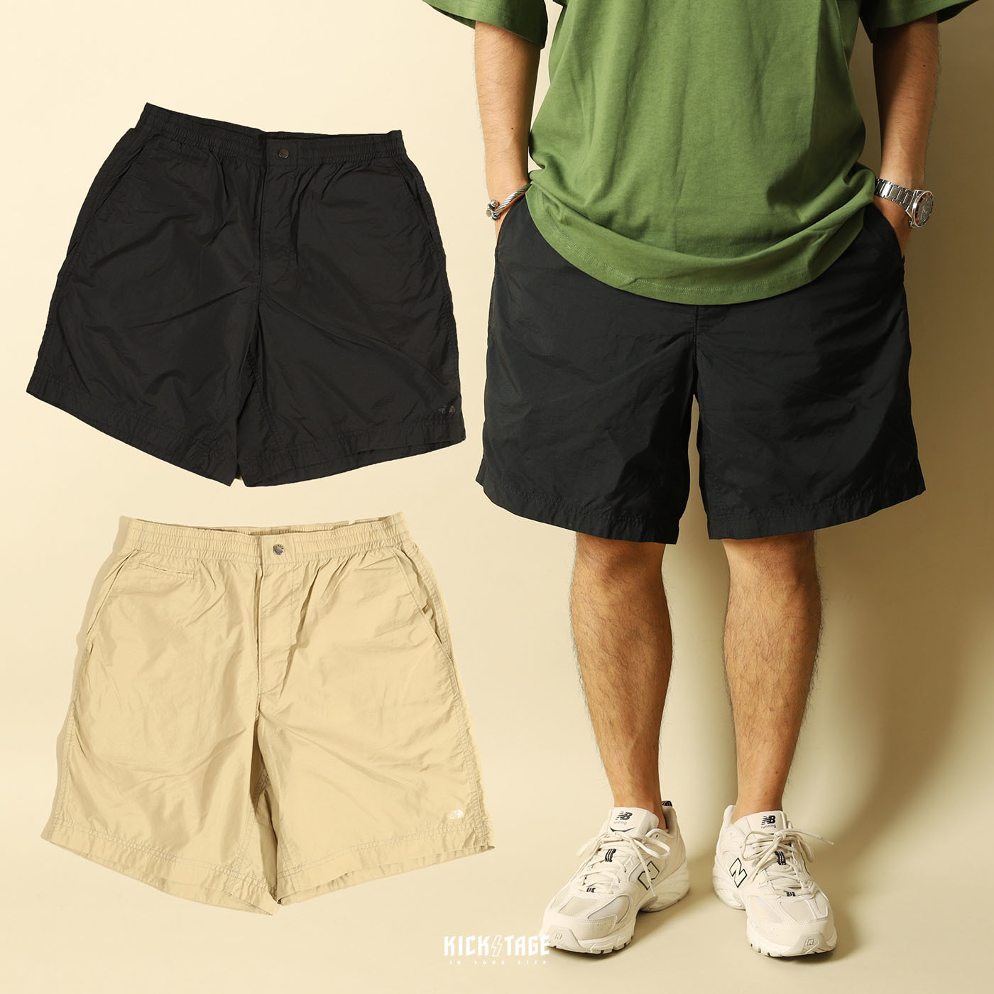 2021SS THE NORTH FACE Mountain Field Shorts機能短褲NT4100N