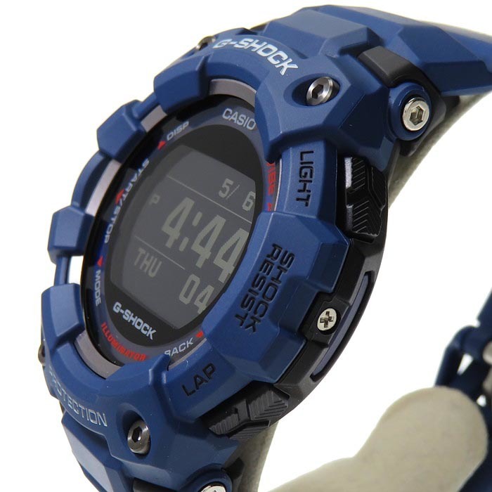 Buy G-Shock G-SQUAD GBD-100-2 Blue Bluetooth Watch