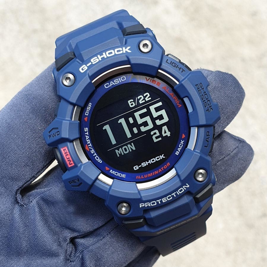 Buy G-Shock G-SQUAD GBD-100-2 Blue Bluetooth Watch
